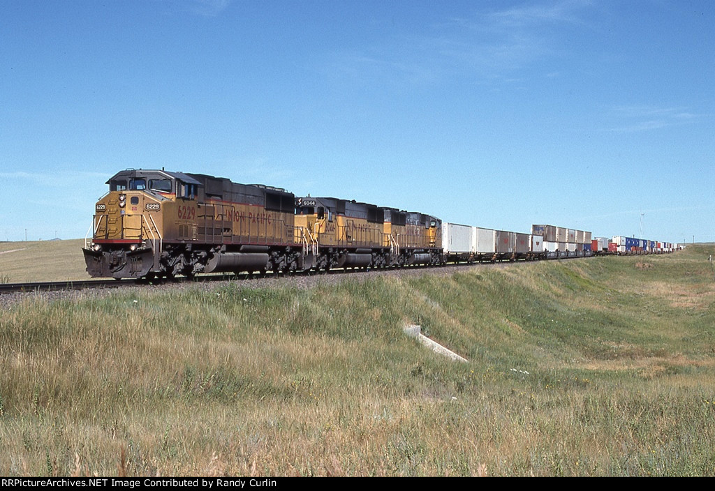 UP 6229 near Bosler